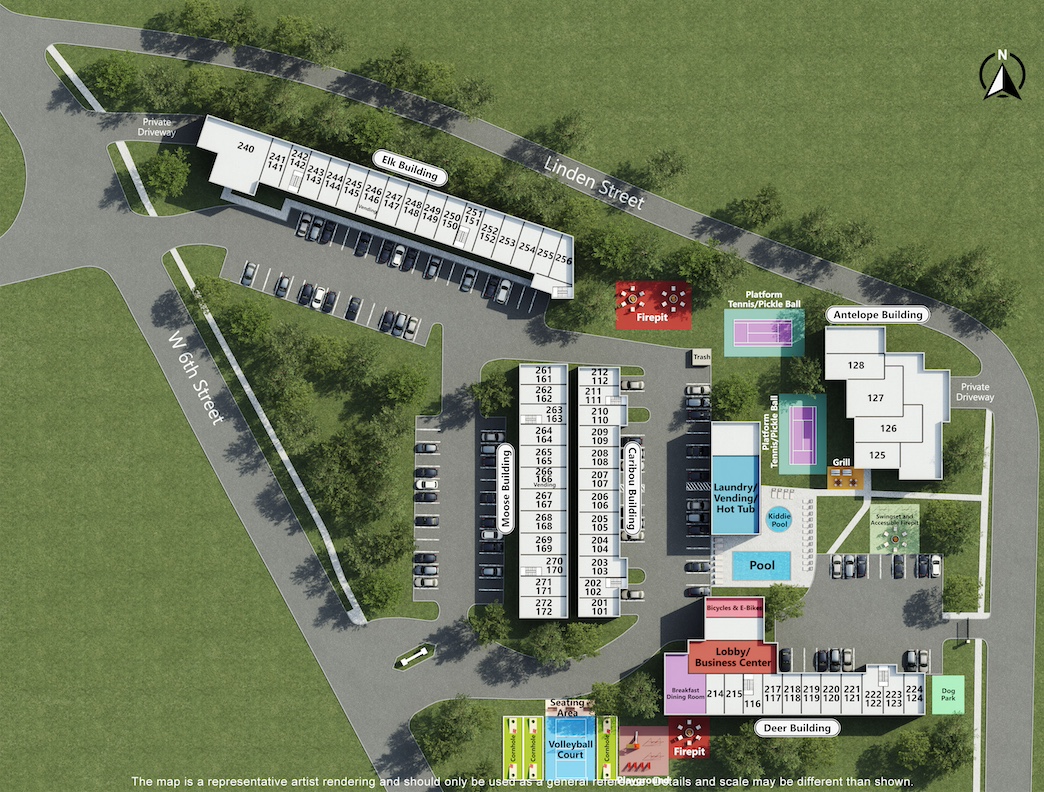 Antlers Best Western Sitemap